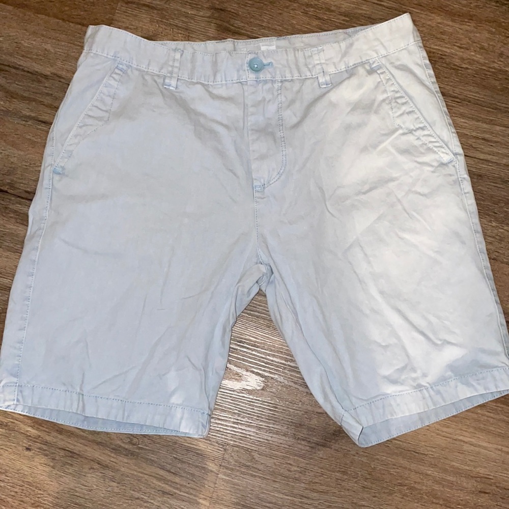 Blue shorts